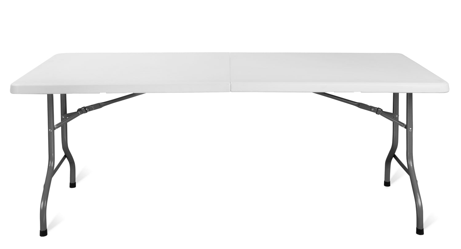 Renginių stalas E180 (180x75 cm) - balta
